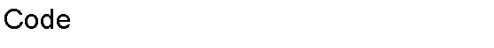 Text Box: Code
